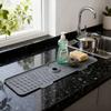 Kitchen Faucet Silicone Splash Mat Sink Drainage Mat Sink Collection Mat Drainage Drying Mat Bathroom Countertop Protector Home