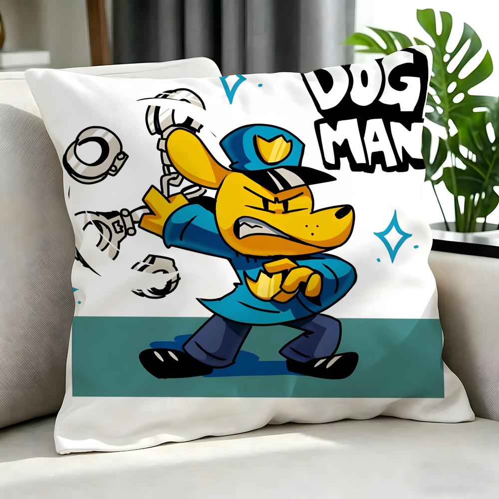 cartoon Dogman Cushion Cover Cushion Cover Set Pcs x x x Pillowcase Decorative Sofa Home Decor
