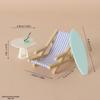 Plastic Dollhouse Miniature Beach Chair Mini Doll Furniture Chair  For OB11 Doll