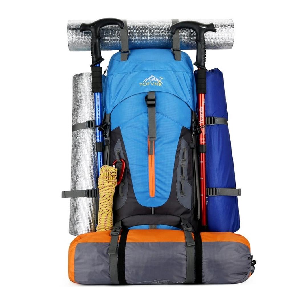 70L Camping Backpack for Men and Women Hiking Trekking Bag, Outdoor Mountaineering Climbing Sports Travel Luggage Rucksack