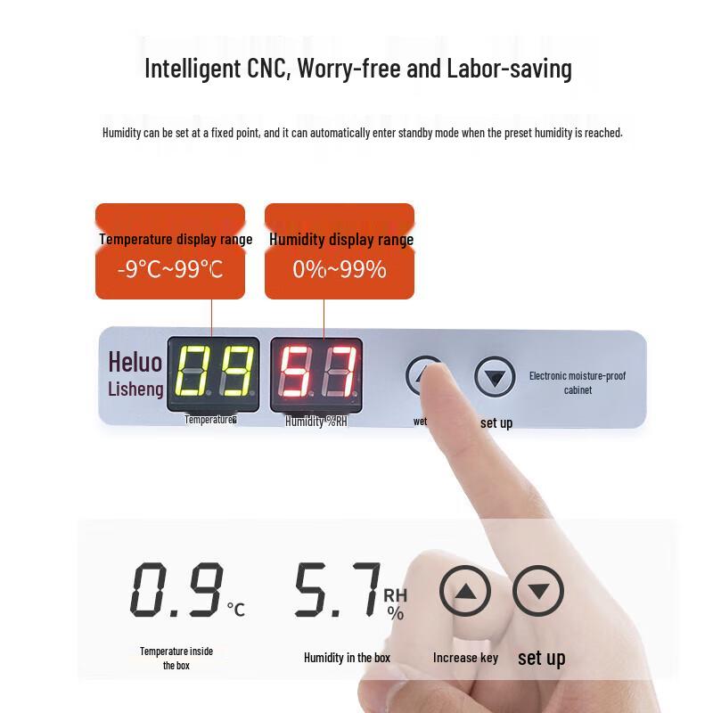 KUN CHENG Electronic Component Dehumidifying Storage Cabinet