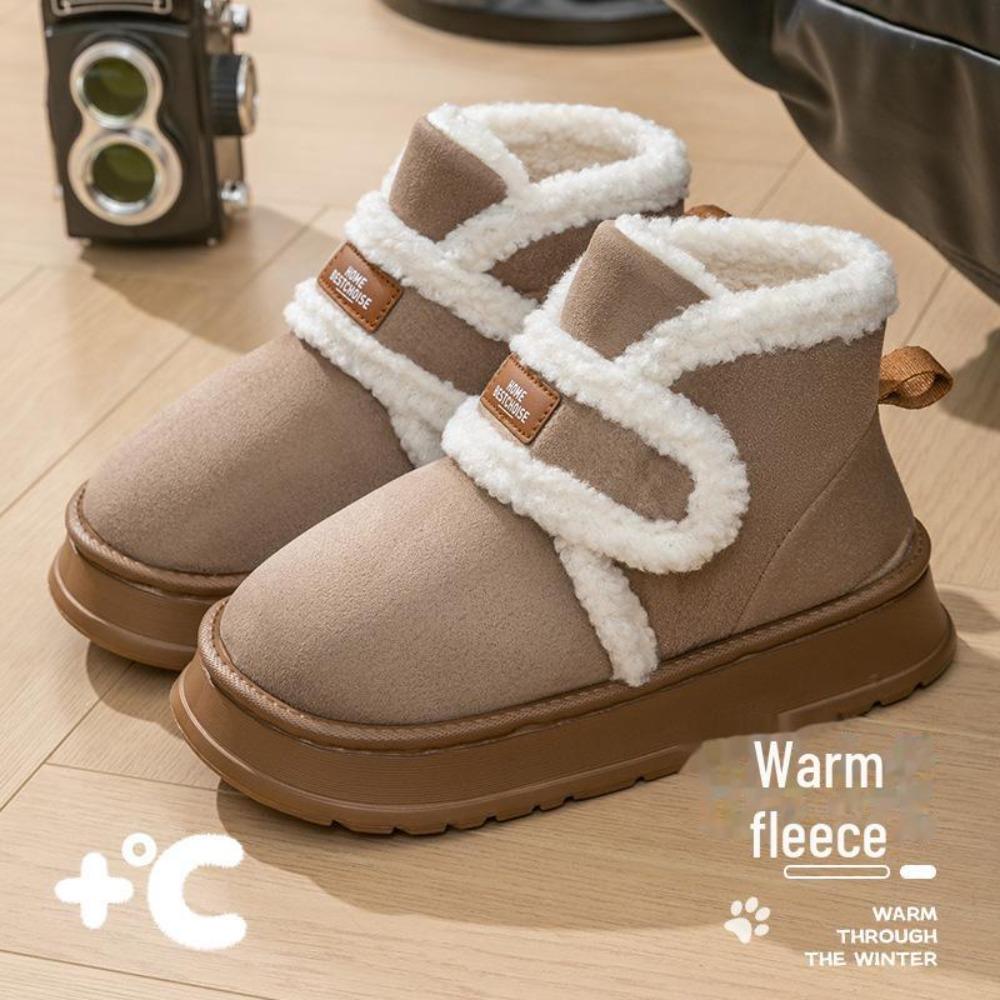 2025 New Women's Winter Snow Boots with Thickened Velvet Lining for Non-Slip, Warmth, and Comfort