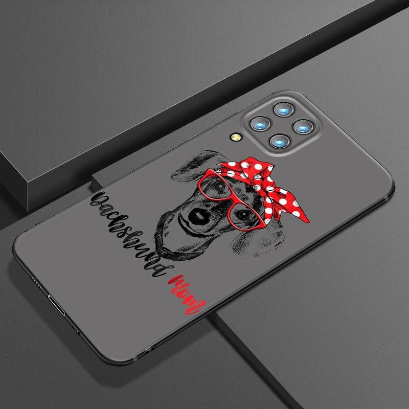 Dachshund Dog Love Phone Case For Samsung Galaxy A21 A30 A50 A52 S A13 A22 A32 4G A23 A33 A53 A73 5G A12 A31 A51 A70 A71 A72