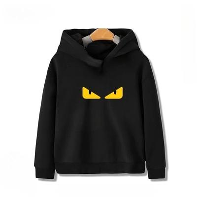 Devil's Eye  Cool and Stylish Children's Hoodie for Autumn and Winter, Warm and Comfortable Hoodie