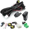 H11 H8 880 881 Fog Light Wiring Harness For Toyo'Ta 2005- Tacoma W/OEM Factory Style ON/Off Switch Kit & 40A Relay Fog Lamps Socket Wire Connector