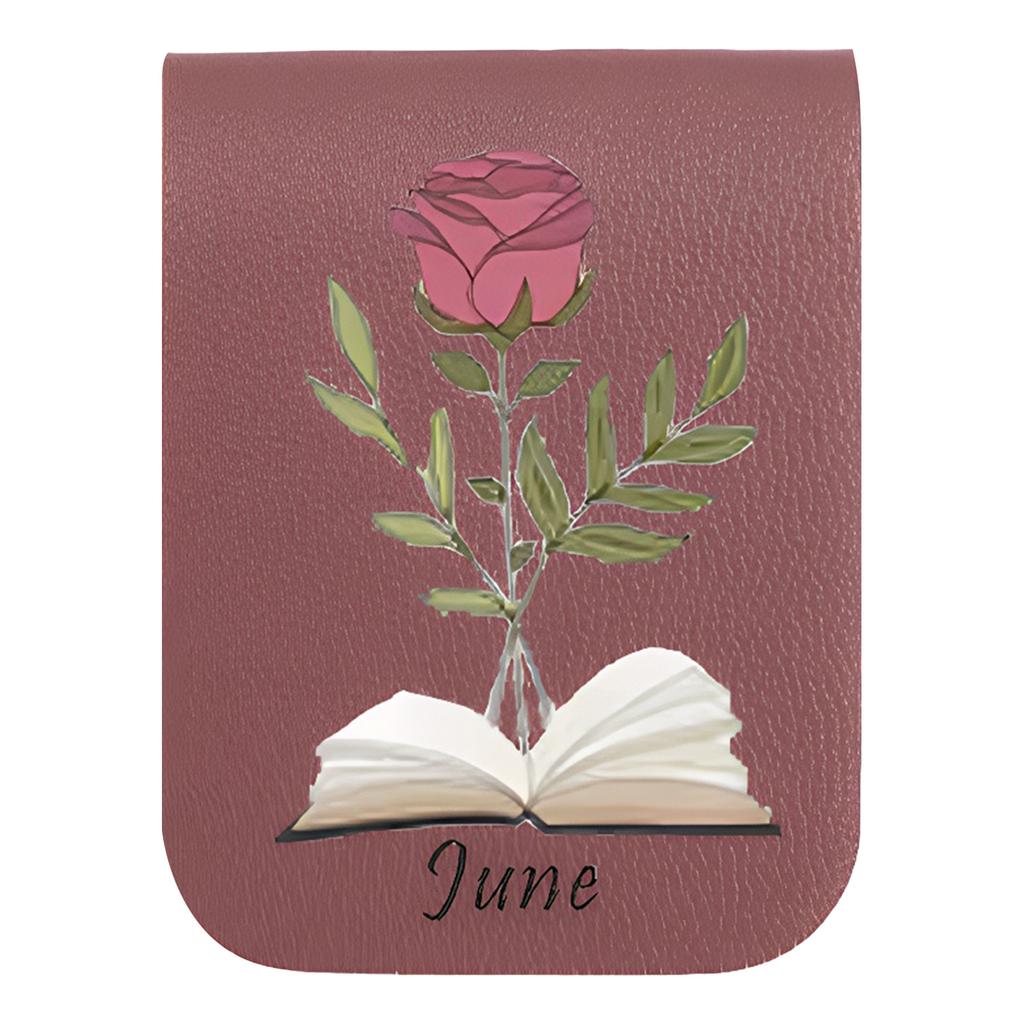 1pc Magnetic Bookmark Floral and Botanical Design Flower Fairy Bookmark for Readers Teachers and Students