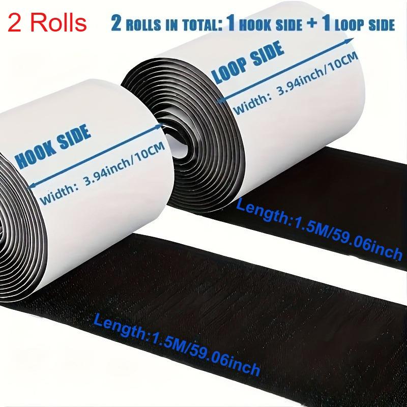 1/2 Rolls Couch Cushion Grip Tape Keep Couch Cushions From Sliding - Non Slip Cushion Pads,Strips with Adhesive for Fabric