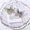Boys Luxury Sense Korean Style Badge Transparent Wings Butterfly Women Brooch Clothes Accessories
