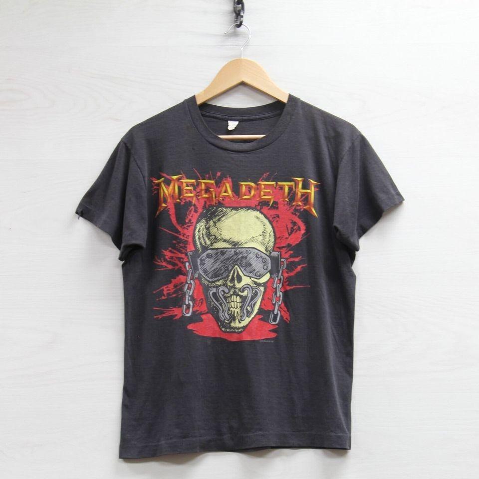 Vintage Megadeth Wake-Up Dead Tour Unisex T-Shirt XL