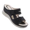 Fashion 2025 Spring And Summer New Fashionable Casual Wedge Beach Sandals Women's Shoes Comfortable, Breathable Elegant And Simple