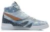 Li Ning Vintage Basketball Shoes Men's High Top Blue AGBR033-3