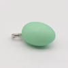 Colorful Acrylic Egg Ornaments: Mini Quail & Goose Egg Pendants for DIY Jewelry.