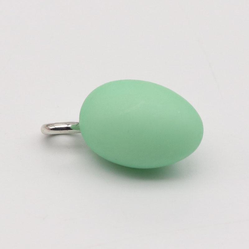 Colorful Acrylic Egg Ornaments: Mini Quail & Goose Egg Pendants for DIY Jewelry.