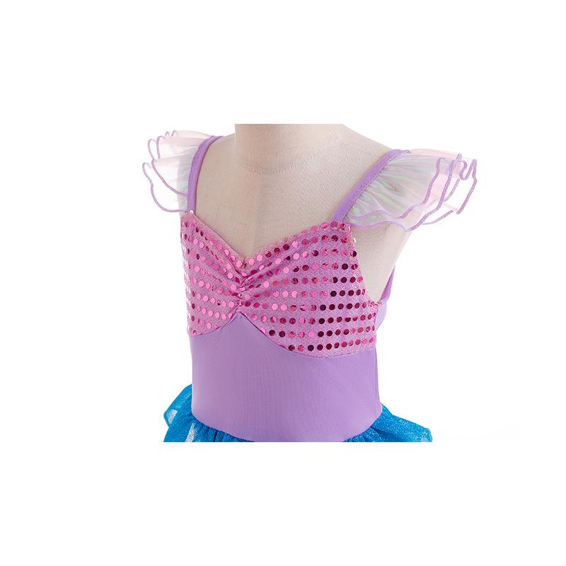 Vestito Gonna da Principessa Sirena per Bambini Natale/Halloween