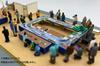 TOMYTEC MD03 Micro Dollhouse Railway Model Running Event Diorama Supplies Eco-Racture -