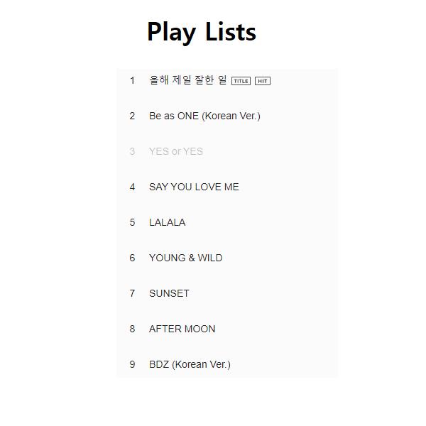 TWICE - The Year of Yes / 3RD Special Album [Cover Random] ( Kpop )