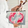 A Exquisite Fish Design Makeup Bag- Multifunctional Zipper Pouch, Jewelry Storage Bag, Perfect Travel Zipper Small Storage Bag.