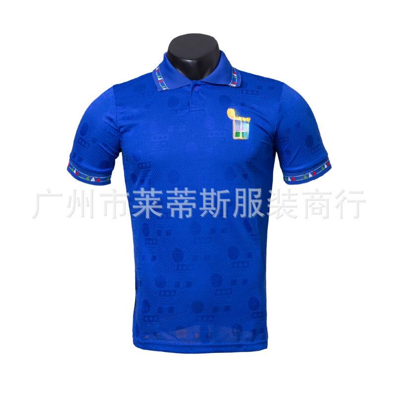 1994 Italy home away retro jersey No. 10 Baggio Thai jersey short-sleeved football jersey S