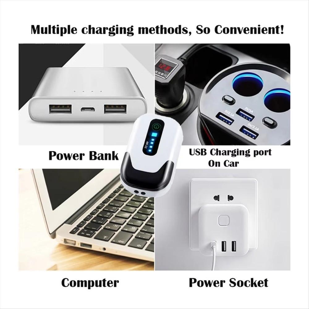 Water Proof Aquarium Oxygen Pump USB Rechargeable Portable Aerator Small Oxygen Machine  Home Use