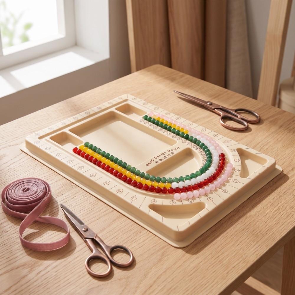 Handmade Bracelet Necklace Tray Scale Board Making Hand String Display Board  For DIY