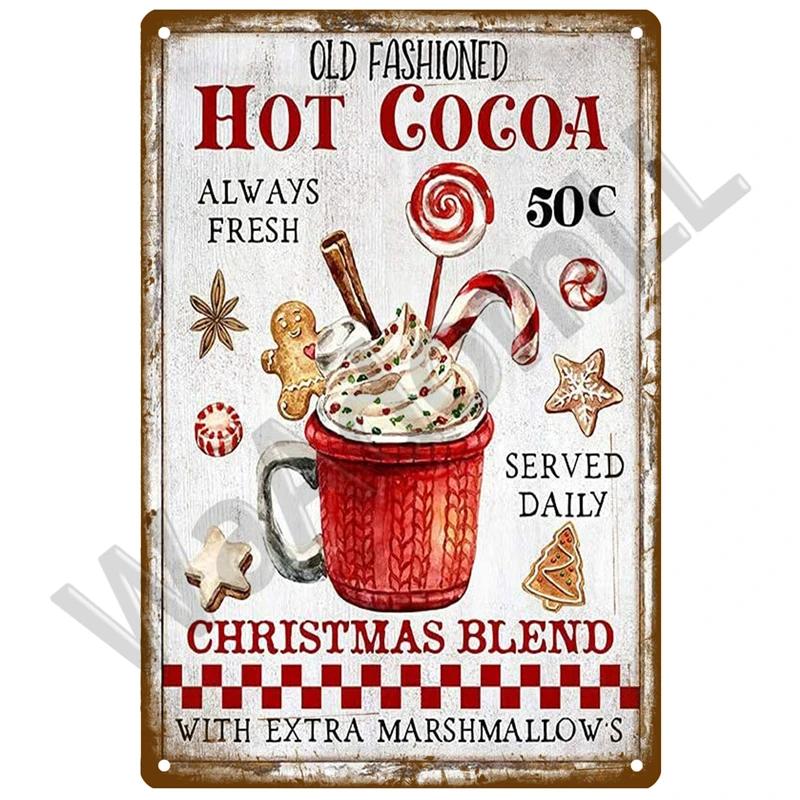 Metal Sign Delicate Fast Food Plate Tin Sign Plaque Vintage Restaurant Home Bar Cafe Kitchen Metal Poster Wall Decor Accessories