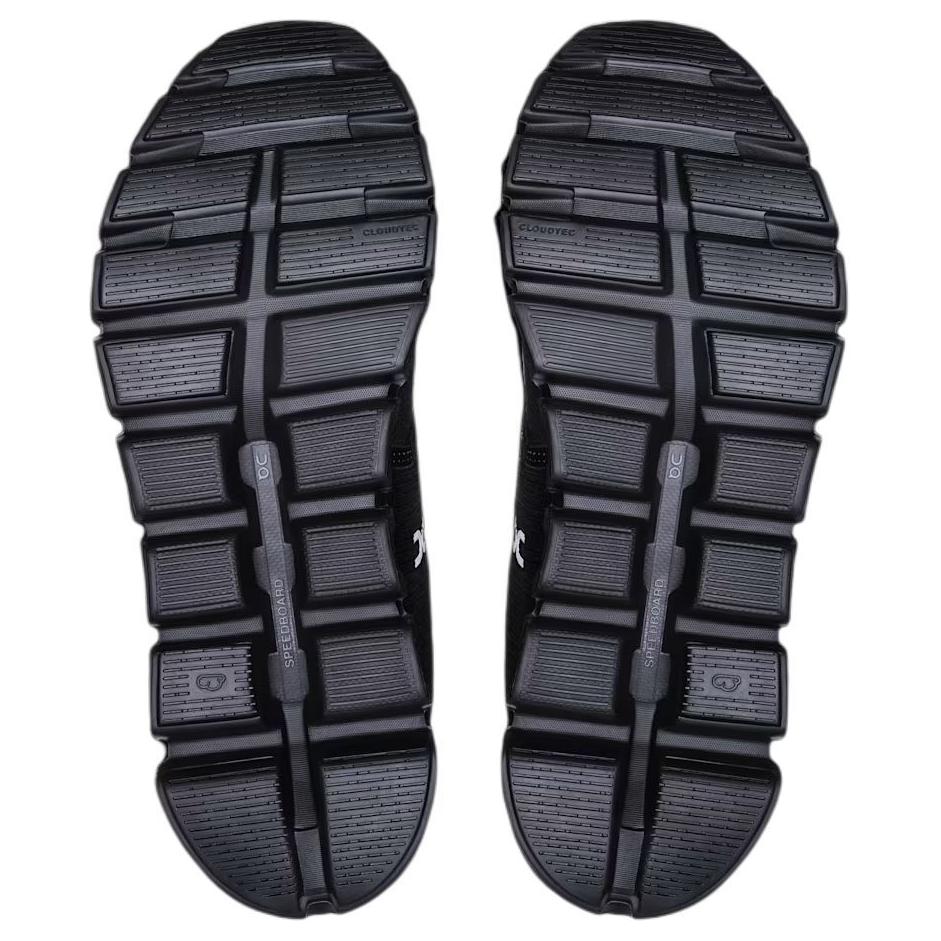 ON  Cloud 6 Waterproof Triple Black Women Sneakers 3WF10051043