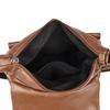 Women's Leather Crossbody Bag with Flap Closure Adjustable Strap Shoulder Bag for Daily