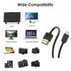Thin Silicone 8K60hz 1080p Camera Cable Fast Speed 48Gbps 90 Degree Angle option For Cameras Tablets