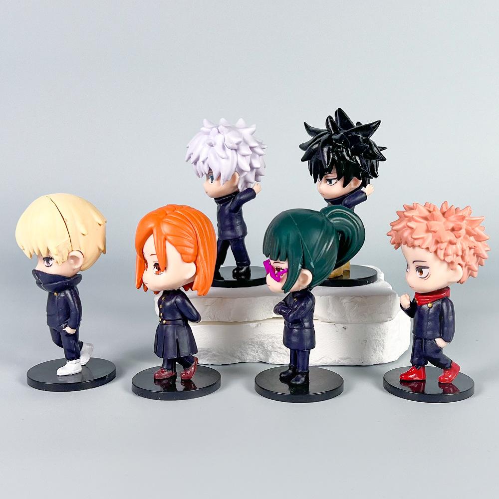 6 styles Jujutsu Kaisen Satoru Gojo Yuji Collection Anime Figure Blind box Creative Statue Figure Surprise Gift Box Premium Quality