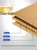 Shixun Detachable Corrugated Paper 4-Cup Holder