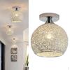 Ceiling Lamp Aluminum Shade with E27 Base Indoor Decorative Lighting for Hallway Cafe Bar Hall
