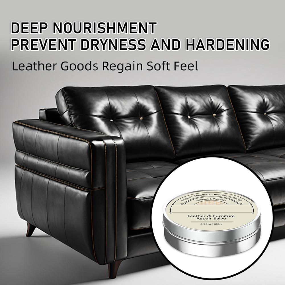Leather Recoloring Balm Kit Multifunctional Furniture Salve For Leather For Home