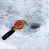 Short Ice Fishing Rod with Reel Combo Ergonomic Handle Lightweight Mini Fishing Pole Trout Walleye Perch Fishing Rod Winter Fishing Accessories