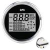 3.3in 12V 24V GPS Speedometer with Backlight Digital Gauge 0‑999 Knots KM H MPH for Car Boat Yacht Vessel