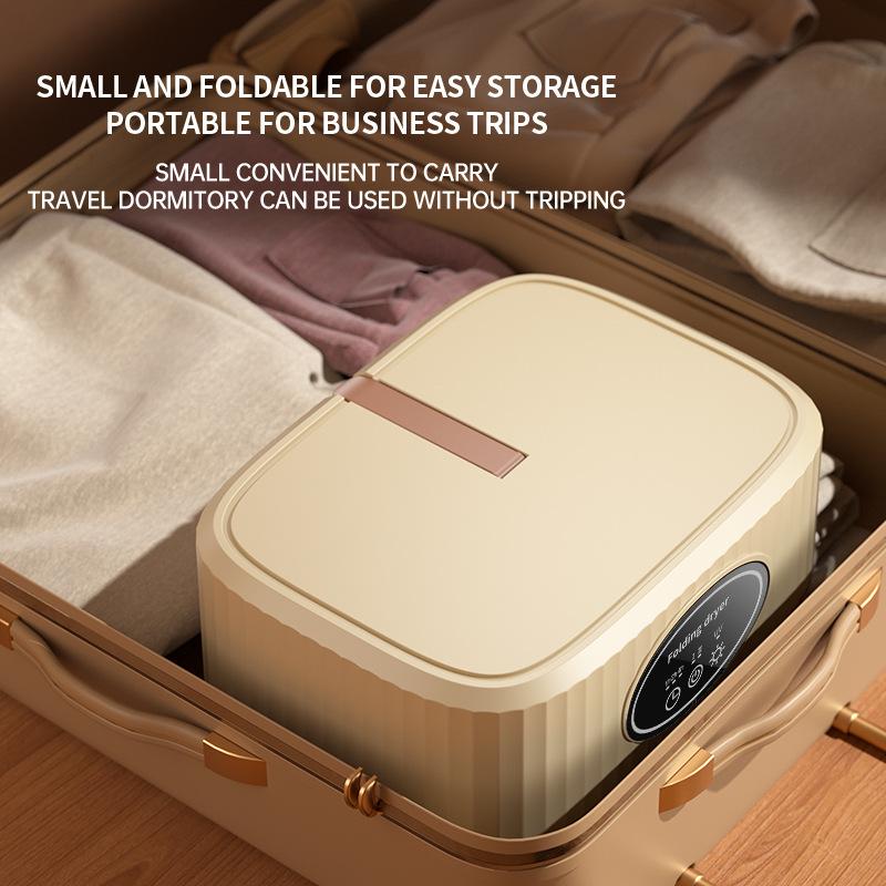 Compact Portable Clothes Dryer for Dorms and Travel - Ideal for Baby Clothes, Stackable Design