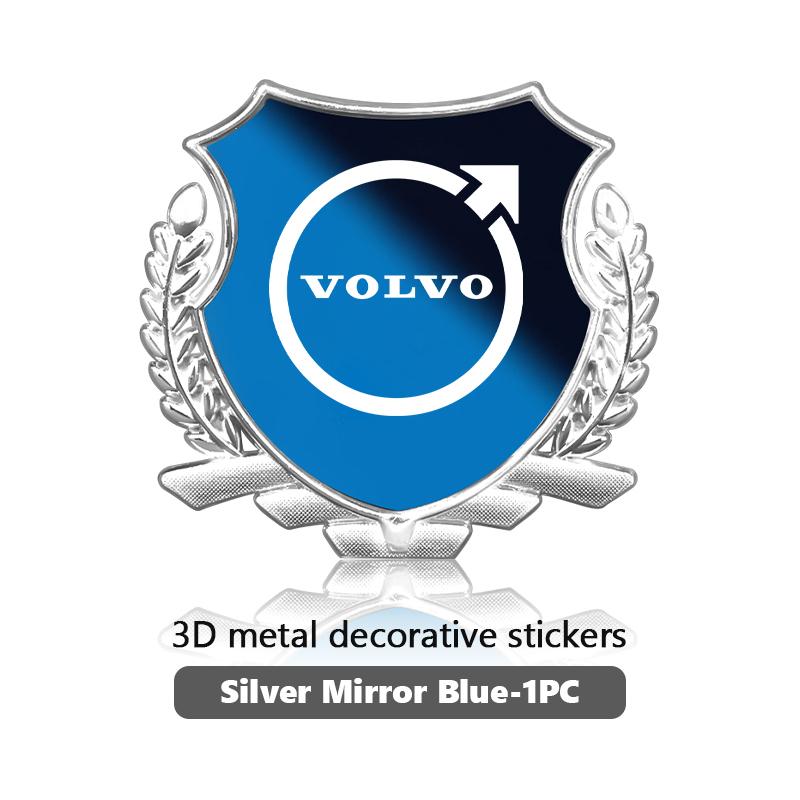 Car Body 3D Stickers Wheat Ears Styling Emblem Decals Decoration For Volvo AWD V50 S60 XC60 S40 XC40 XC90 V60 S80 S90 V90 C30