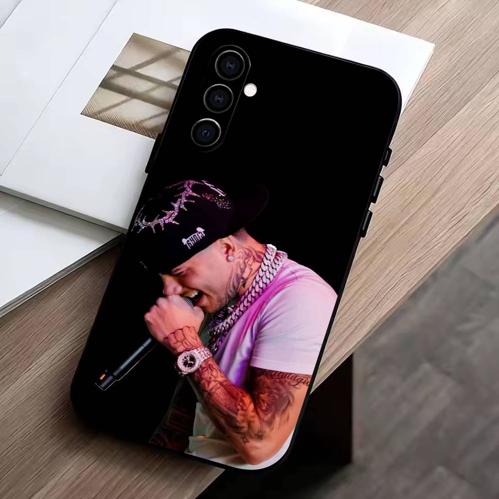 Singer Shiva Rapper  Phone Case Black Silicone Soft For Samsung Galaxy A73,A72,A71,A70,A53,A52,A51