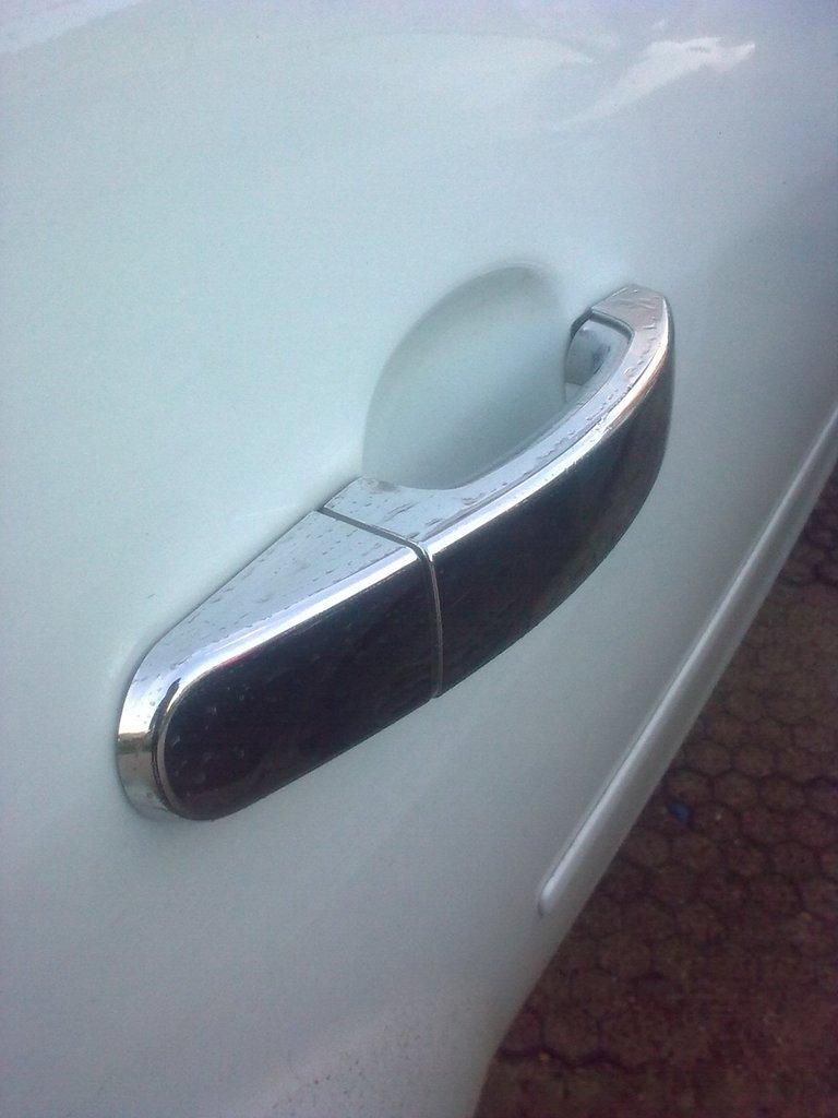 Handle Pads (4 Pcs, Stainless Steel) Carmos - Turkish Steel for Ford Focus II 2008-2011