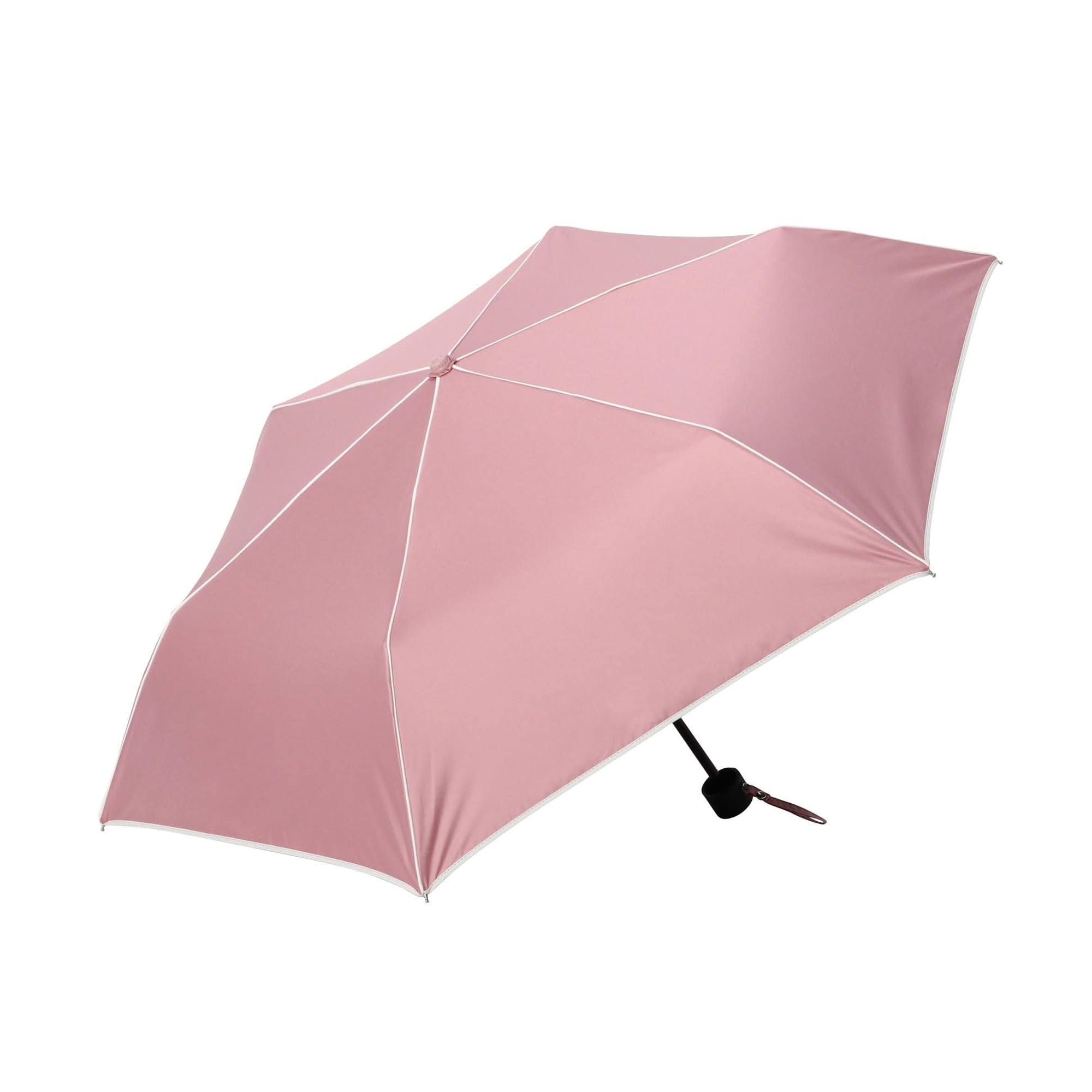 

Francfranc Складной зонт с затемнением розовый дождь или кант, 47 см, (Для Сияния) розовый