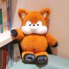 Stuffed Animal Plush Toy, Soft Running Calf Fox Cat Dog Doll for Kids, Cuddle Hugging Plushie for Boys Girls, Portable Travel Companion Gift