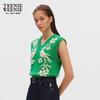 Teenie Weenie Women's Retro Bear Knit Vest
