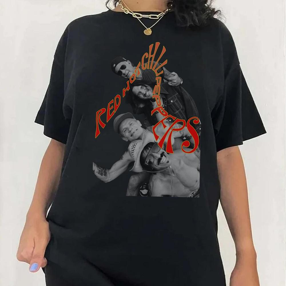 Red Hot Chili Peppers Возвращение Кафе Мечты Тур Футболка Размер S-5XL Унисекс Футболка XXXL