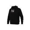 Puma Logo Print Hooded Pullover Sweatshirt Men Tops Black 533038-01