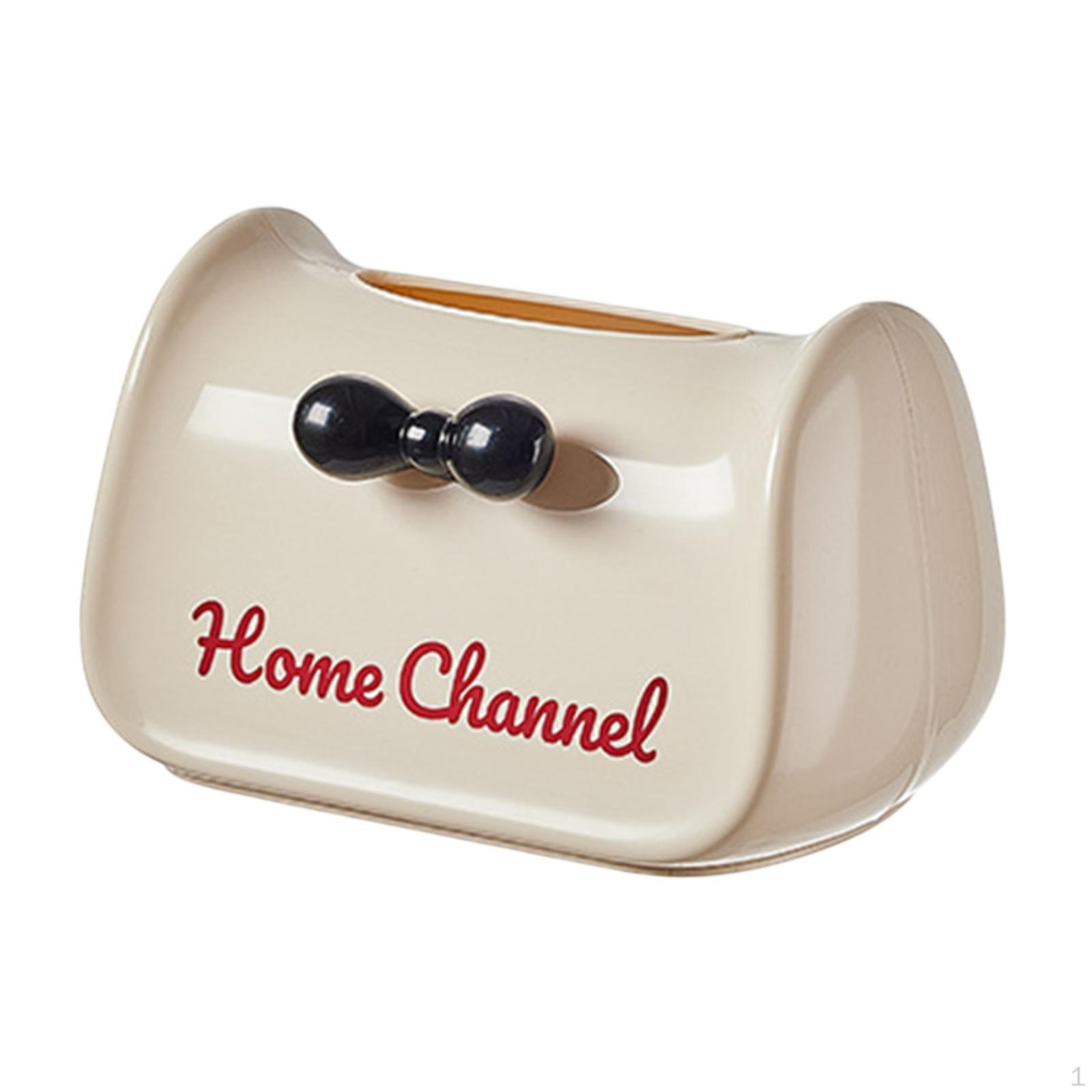 

Bowknot Design Tissue Box for Car And Bedroom Use белый