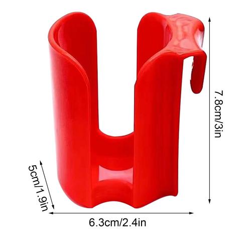 

Cookies Holder Creative Hung Container Cupside Storage Biscuit Rack with Two Secure Side Dishwashing Kitchen Cup Accessories красный