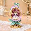 Bambola Sylvanian Families Coniglio Floreale ST Mark Età 8 e Giocattolo Sylvanian Epoch "Uovo di Cotone" SE-217 Certificato, Su, Casa delle Bambole, Famiglie,