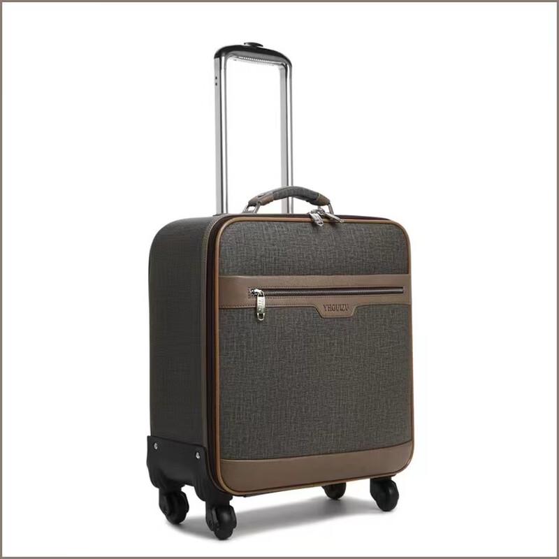 Легкий чемодан Kuai Chi Business на 4 колесах, ручная кладь 18 inch