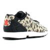 Adidas Originals ZX Flux Comfortable Leopard Print Leather Durable Breathable Supportive Low-Top Marathon Running Shoes Unisex Sneaker B23725