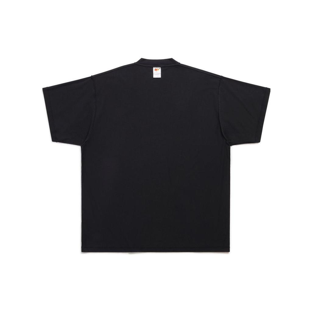 Balenciaga Mirror Balenciaga FW22 T Shirt Unisex Black 720198TNVR51069