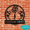 Metal Butterfly Wall Decor Personalized Sign Modern Home Art Hanging Sculpture Gift